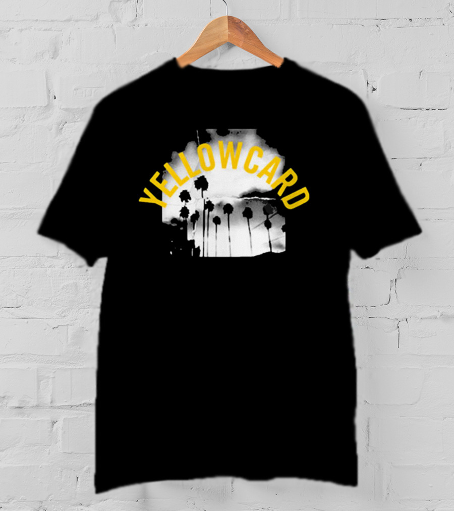 YELLOWCARD Palm Tree Skyline Arch T-Shirt