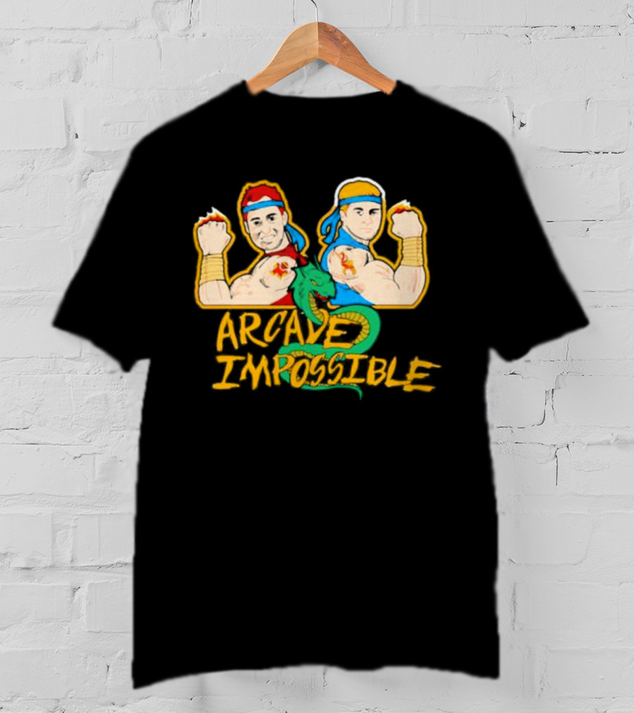Arcade Impossible Double Dragon Duo T-Shirt