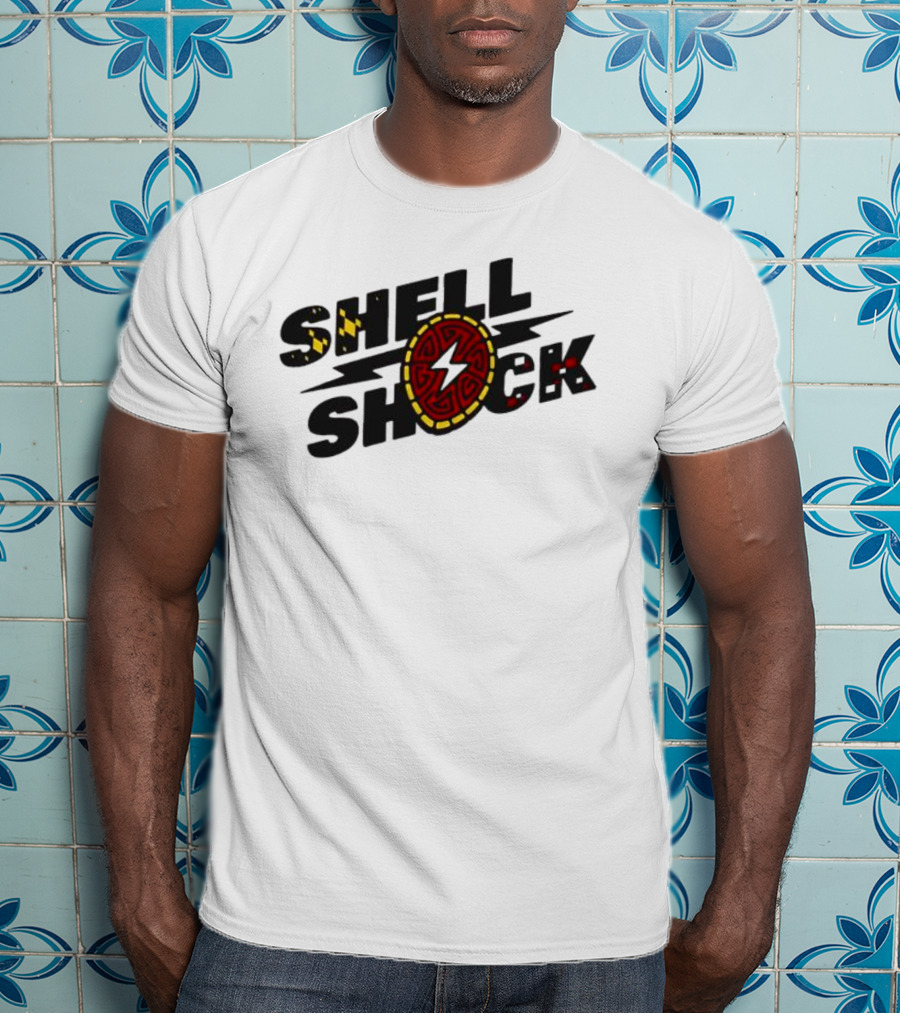 SHELL SHOCK TBT Electric Pattern Fusion T-Shirt