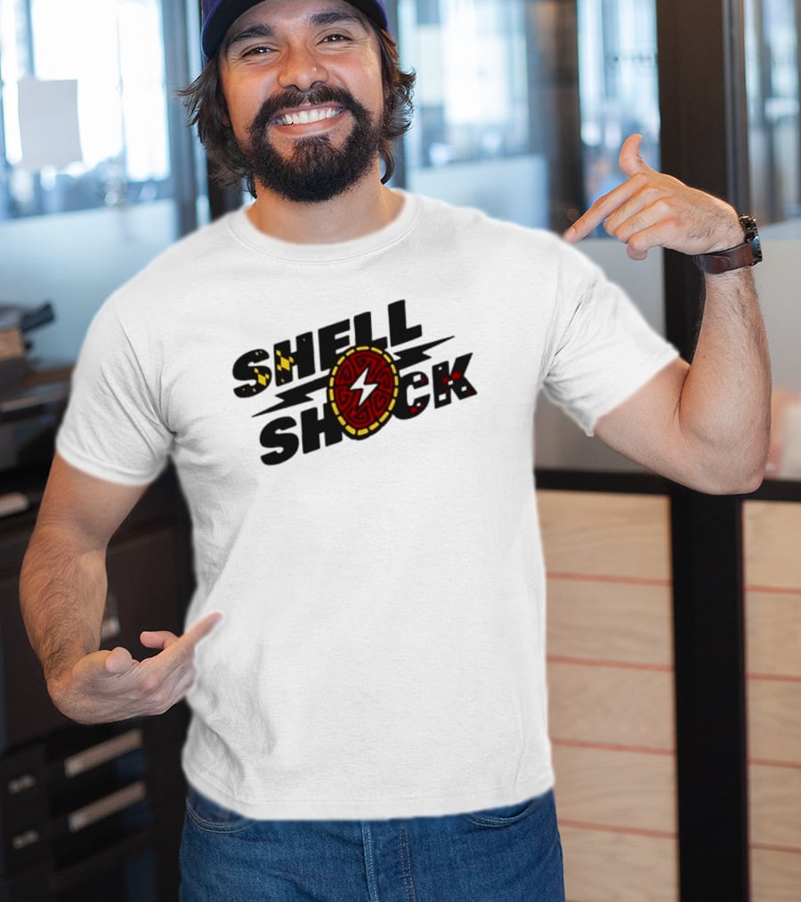 SHELL SHOCK TBT Electric Pattern Fusion T-Shirt