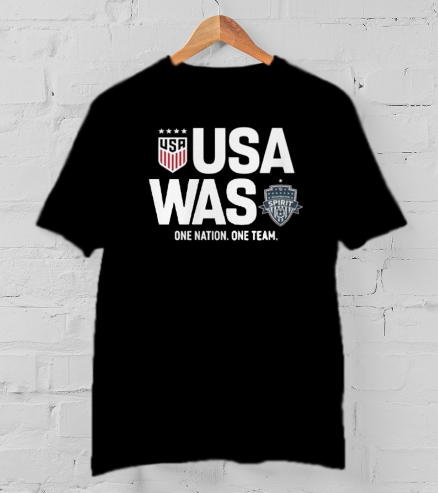 USA WAS One Nation One Team Spirit T-Shirt
