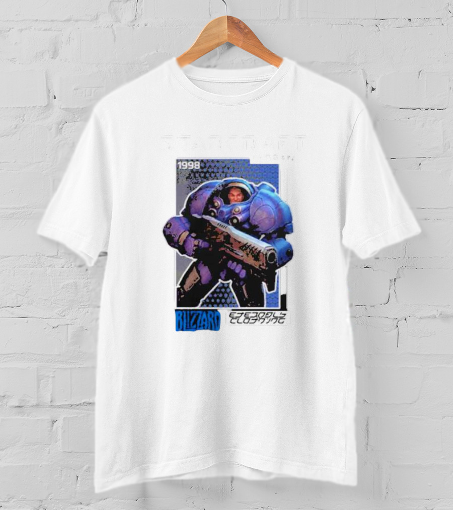 Starcraft Terran 1998 Blizzard Eteson's Clothing T-Shirt
