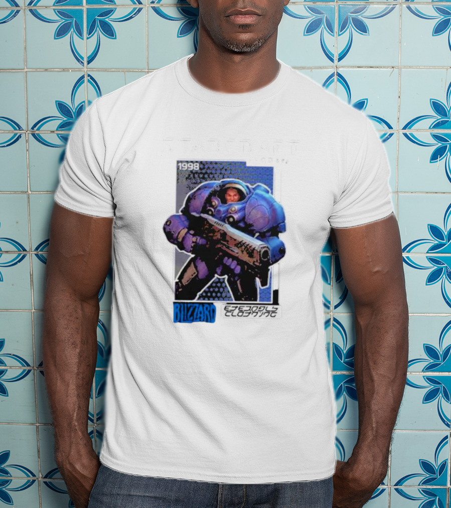 Starcraft Terran 1998 Blizzard Eteson's Clothing T-Shirt