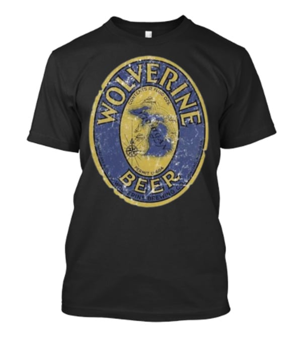 Wolverine Beer Brewing Co 90s Marvel T-Shirt