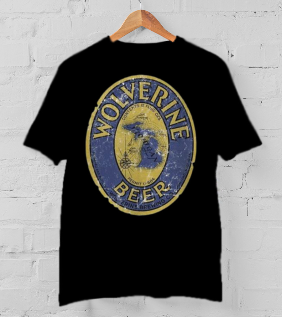 Wolverine Beer Brewing Co 90s Marvel T-Shirt