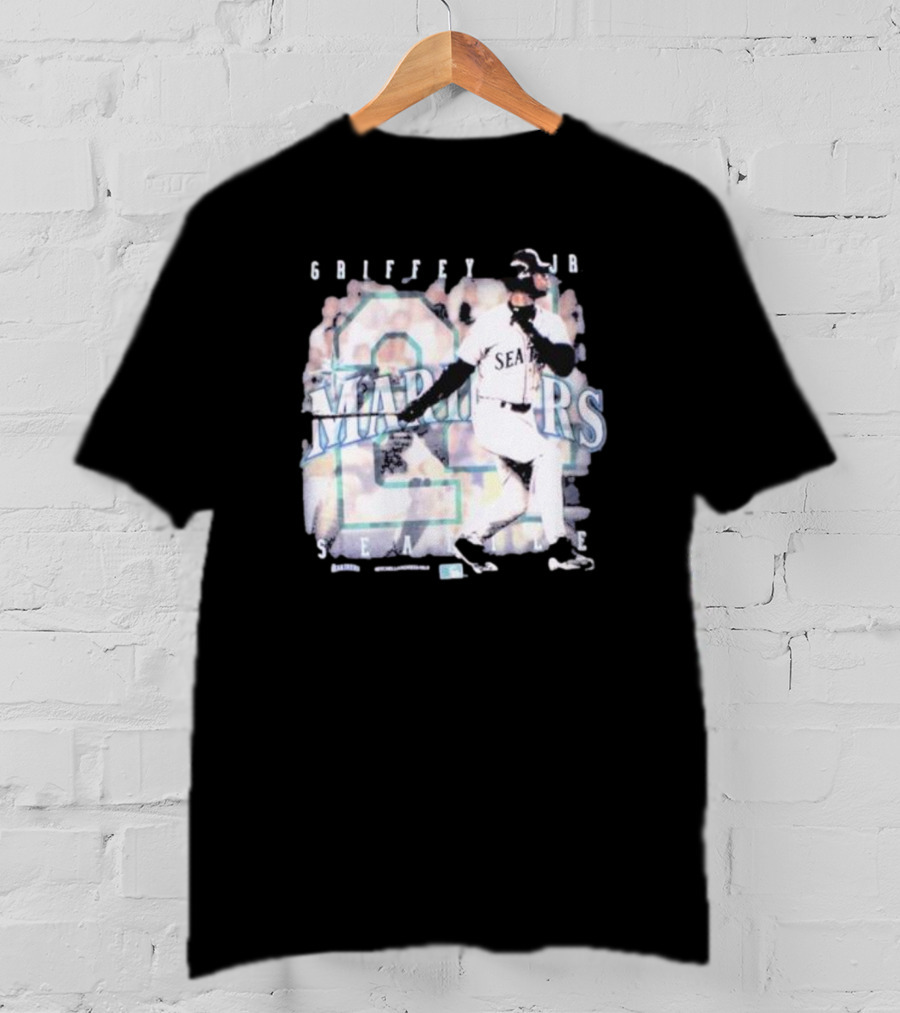 Ken Griffey Jr Seattle Mariners Number 24 Baseball Legend T-Shirt