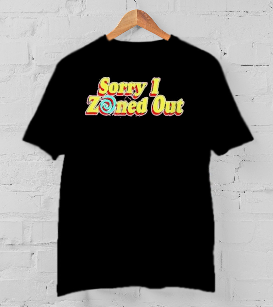 Shane Dawson Merch Sorry I Zoned Out Spiral T-Shirt