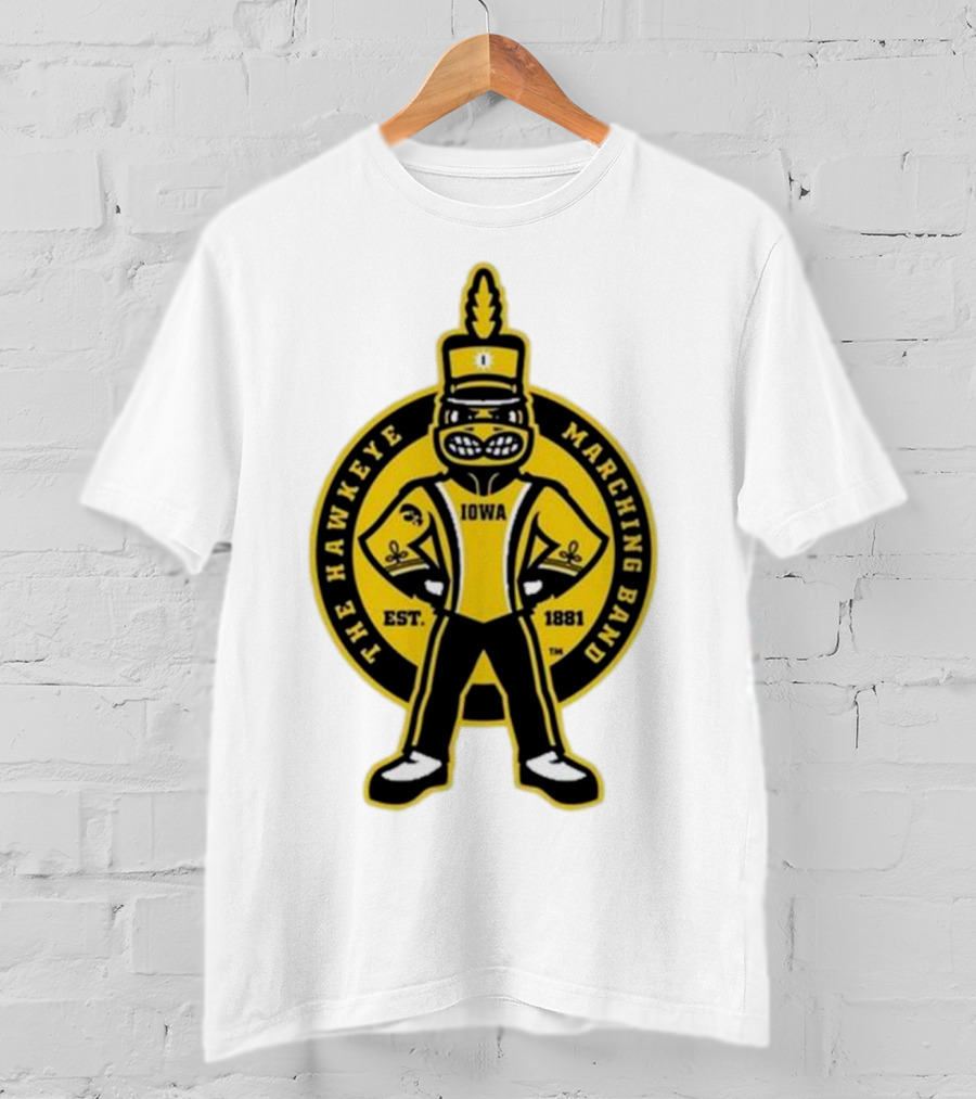 The Hawkeye Marching Band Iowa Est 1881 T-Shirt