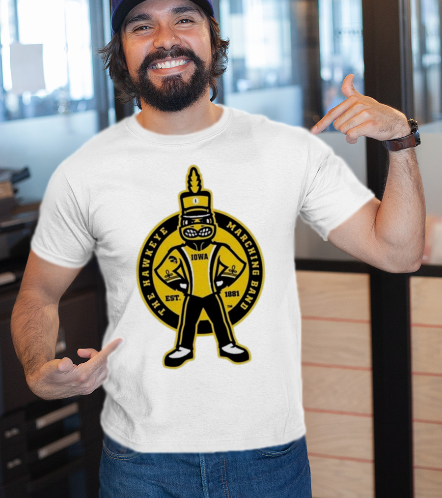 The Hawkeye Marching Band Iowa Est 1881 T-Shirt