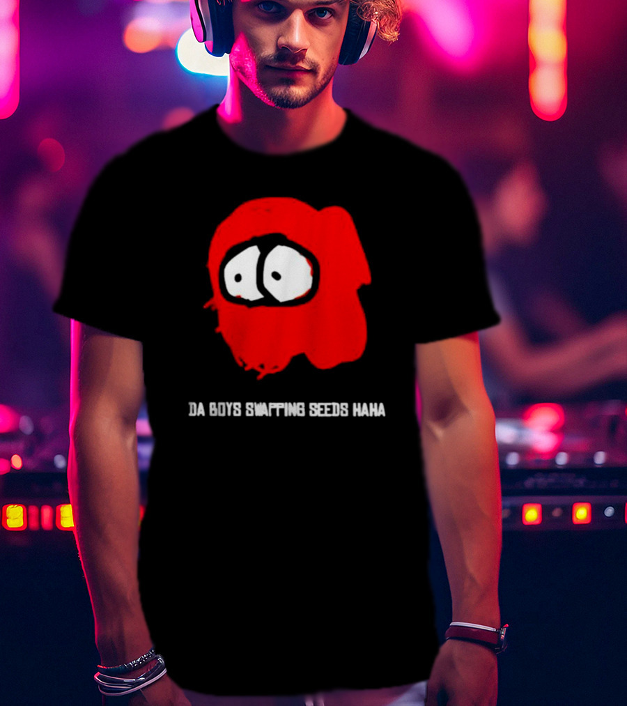Da Boys Swapping Seeds Haha Red Crewmate T-Shirt