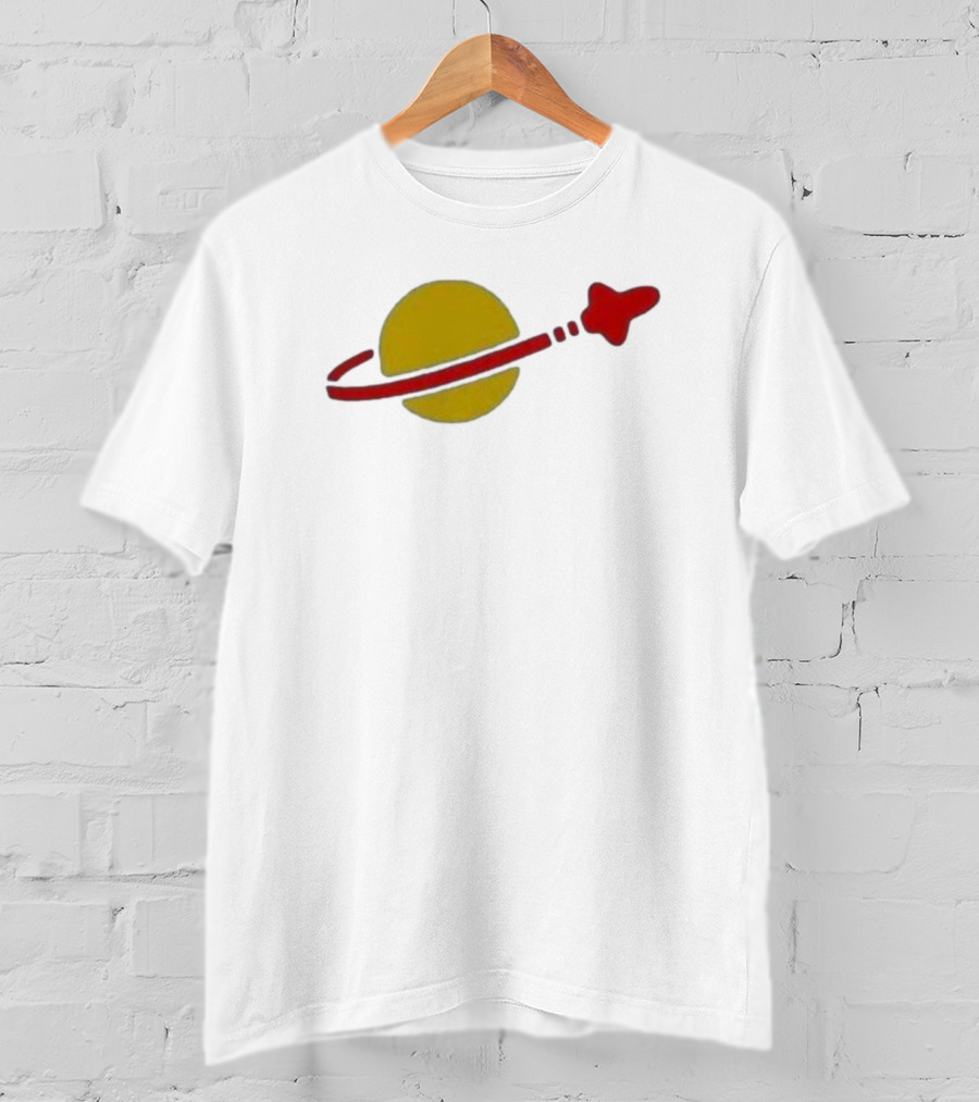 Classic Spaceman Lego Logo Planet And Spaceship T-Shirt