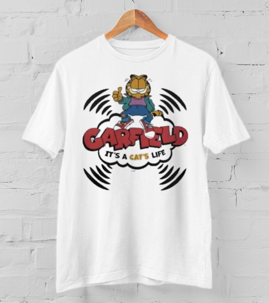 Garfield It's A Cat's Life Take Life One Nap At A Time T-Shirt