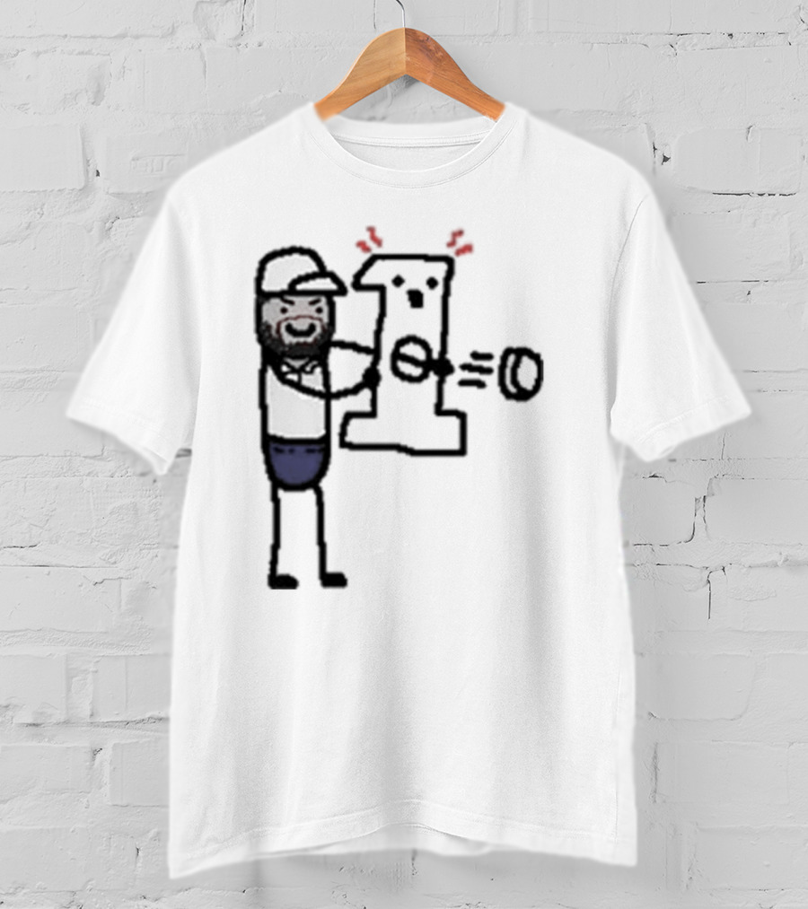 Steph Curry Hits A Hole In One Illustration Golf Cartoon T-Shirt