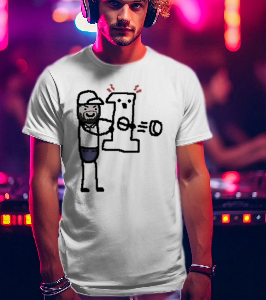 Steph Curry Hits A Hole In One Illustration Golf Cartoon T-Shirt