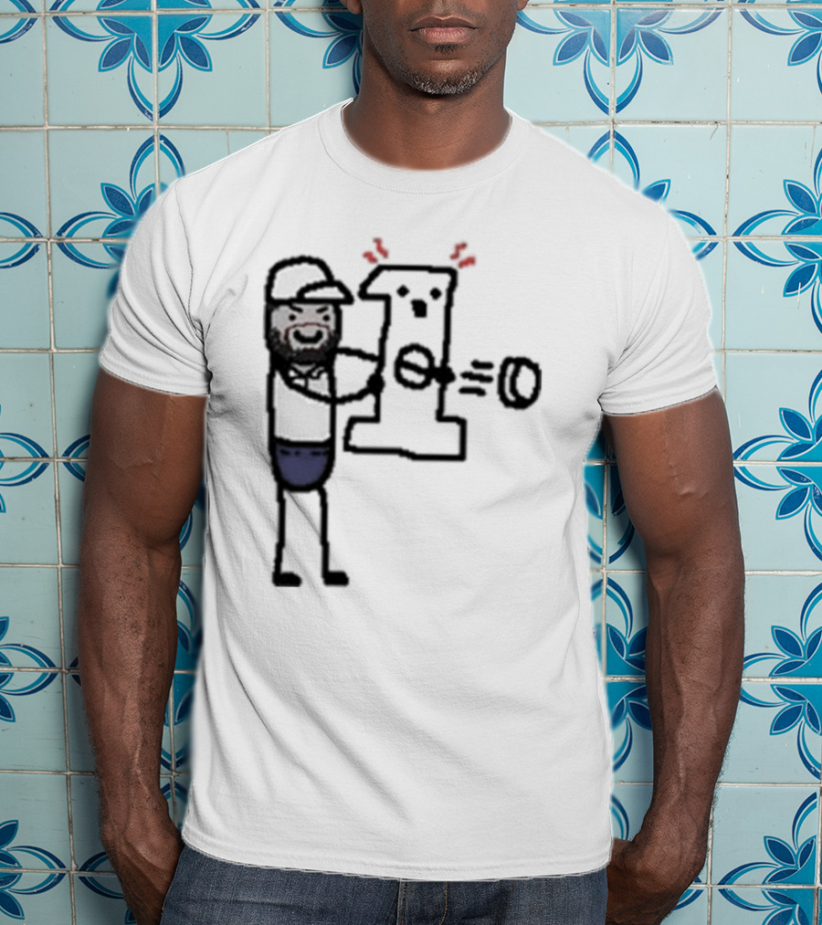 Steph Curry Hits A Hole In One Illustration Golf Cartoon T-Shirt