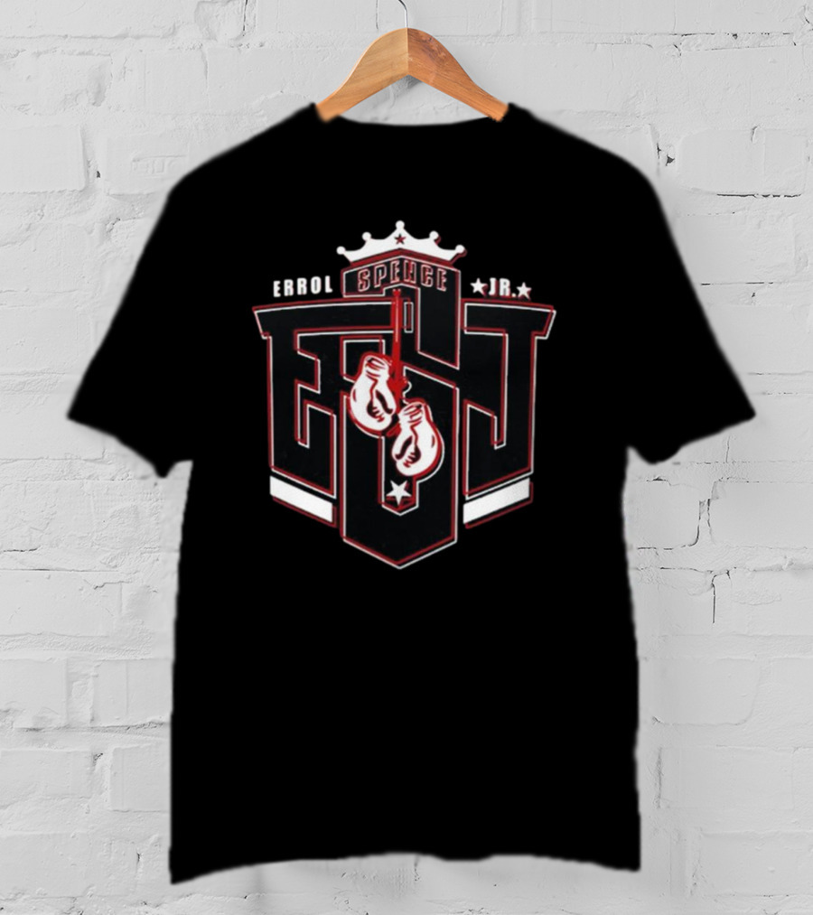 Errol Spence Jr Boxing Glove Crown Logo Team Spence EJ T-Shirt