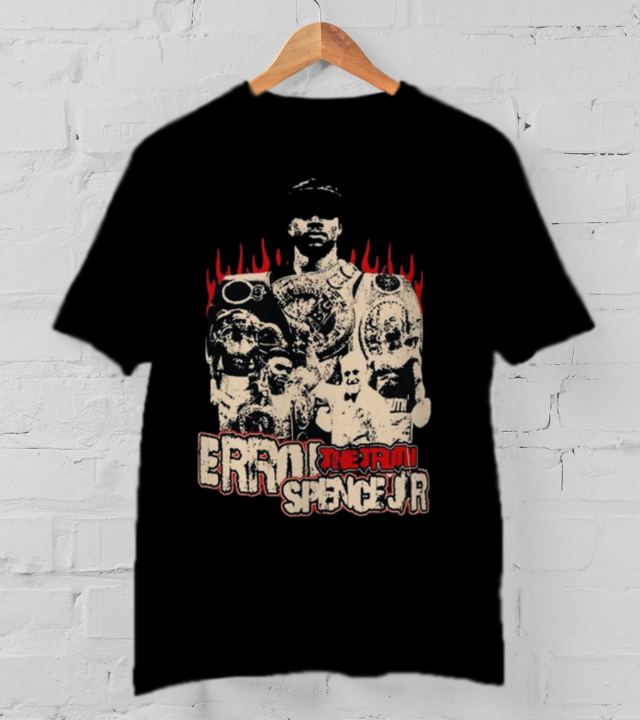 Errol Spence Jr. The Truth Takeover Flames Champion T-Shirt