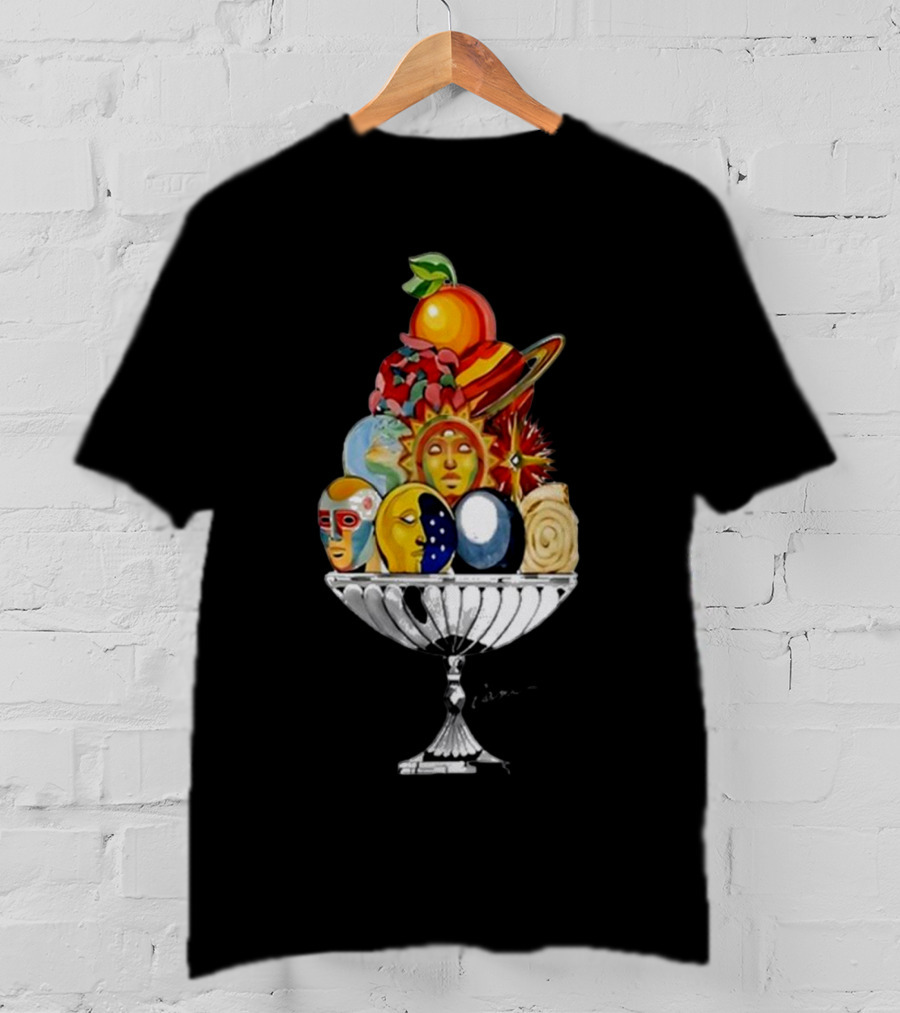Louis Tomlinson Casablanca Celestial Pyramid Solar Planetary Fruit Bowl T-Shirt