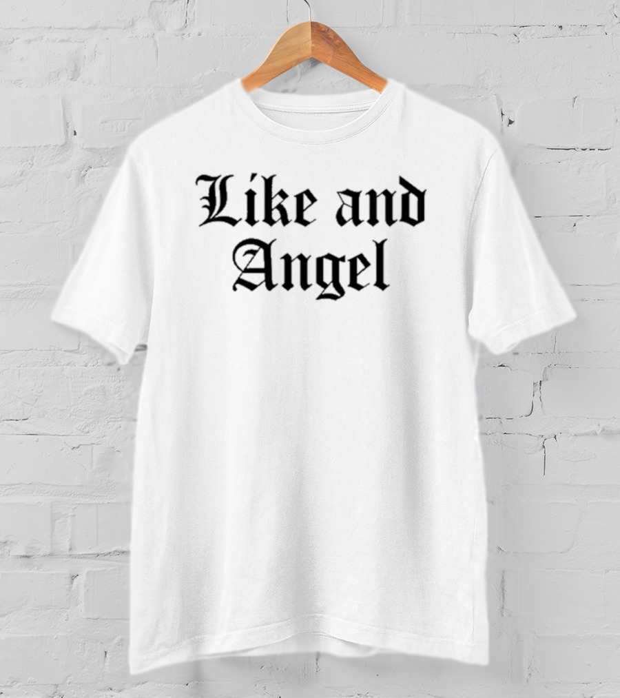 Ogastreet Like And Angel Gothic T-Shirt