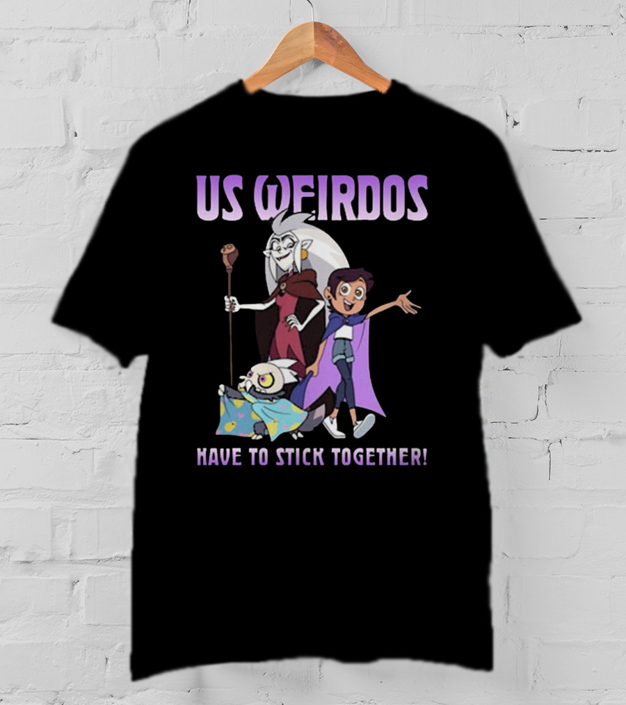 Us Weirdos Have To Stick Together The Owl House Characters Pose T-Shirt
