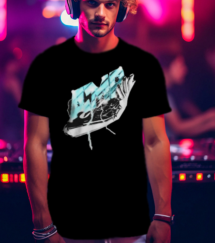 AMP Chrome Cast Electric Power Burst T-Shirt