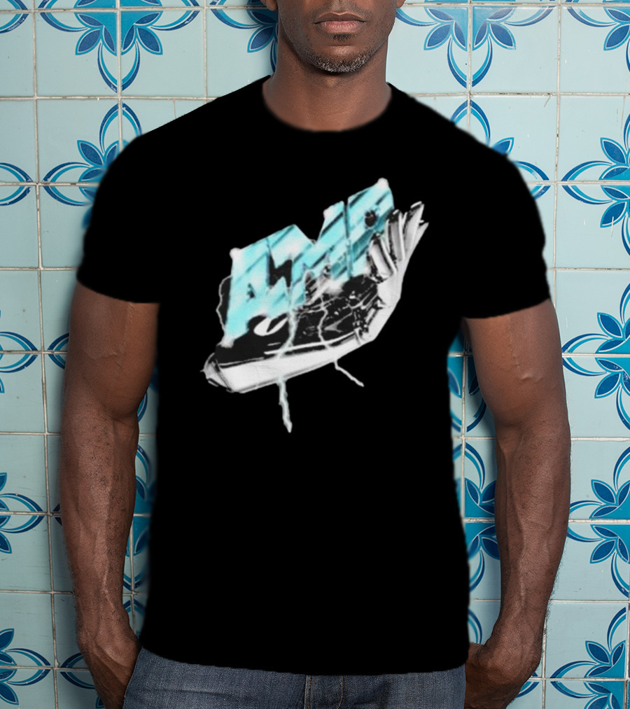 AMP Chrome Cast Electric Power Burst T-Shirt