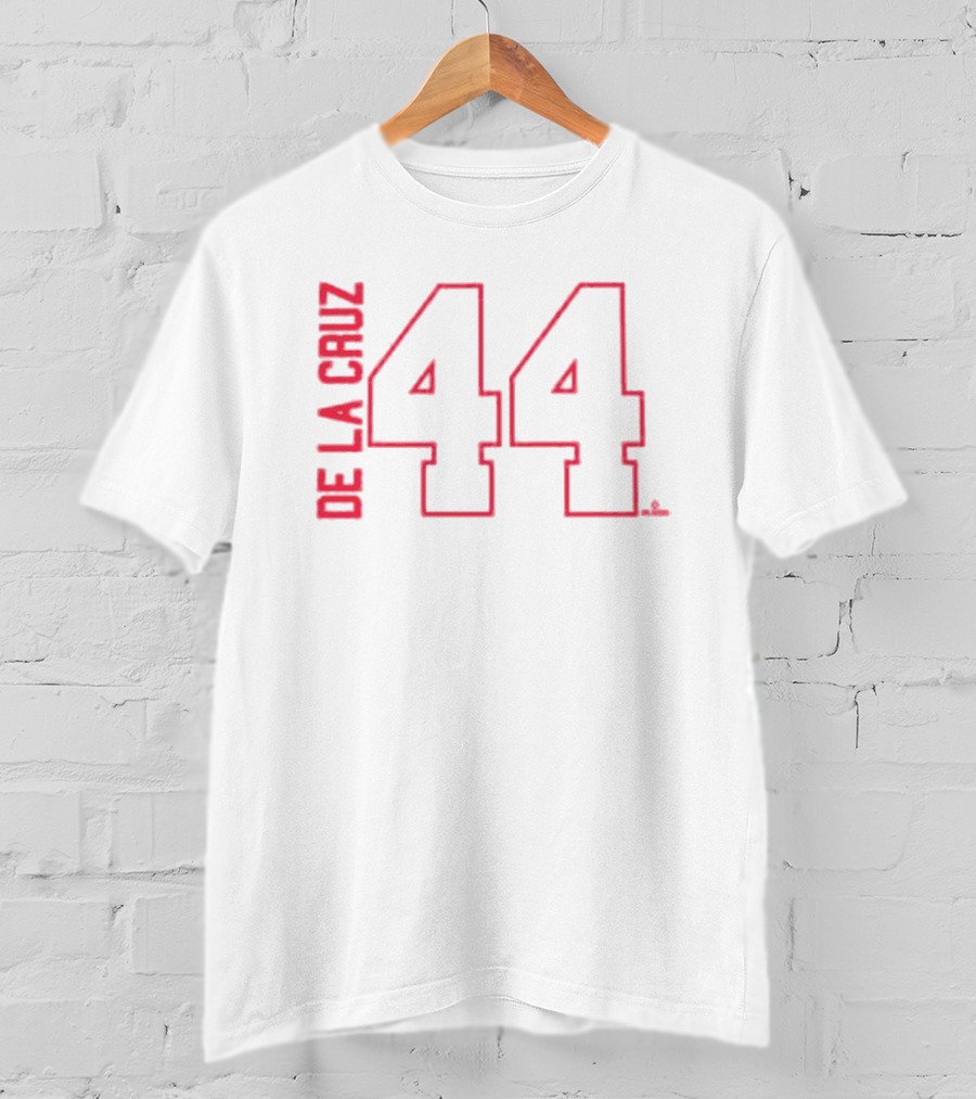 Elly De La Cruz Cincinnati Reds 44 ’47 Name And Number T-Shirt