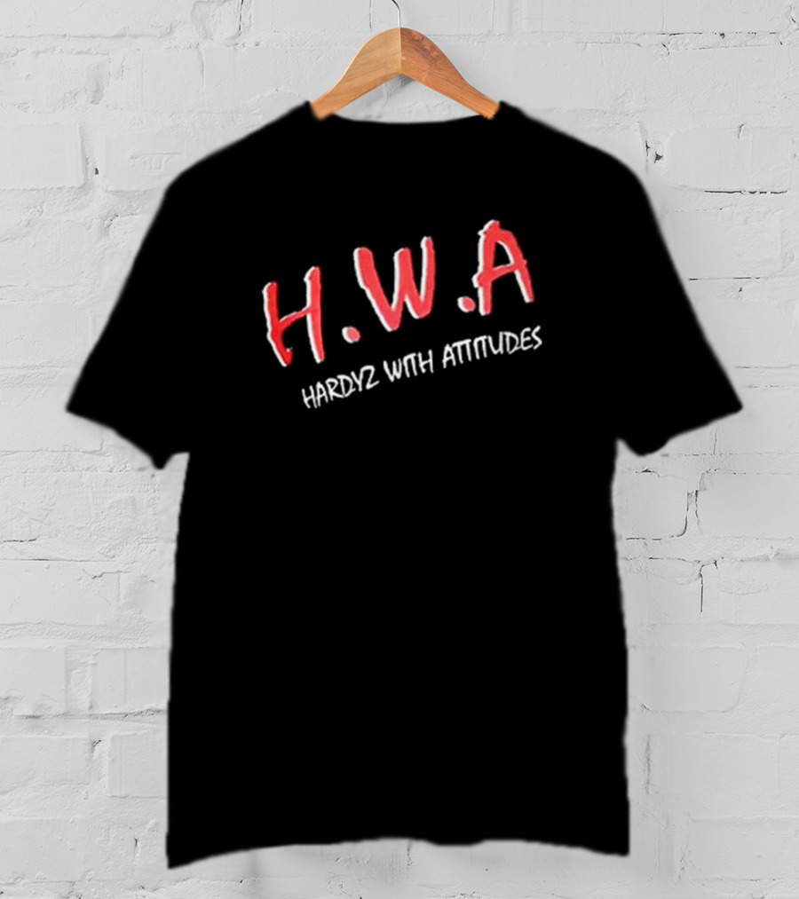 HWA Hardyz With Attitudes Wrestling Iconic Reference T-Shirt