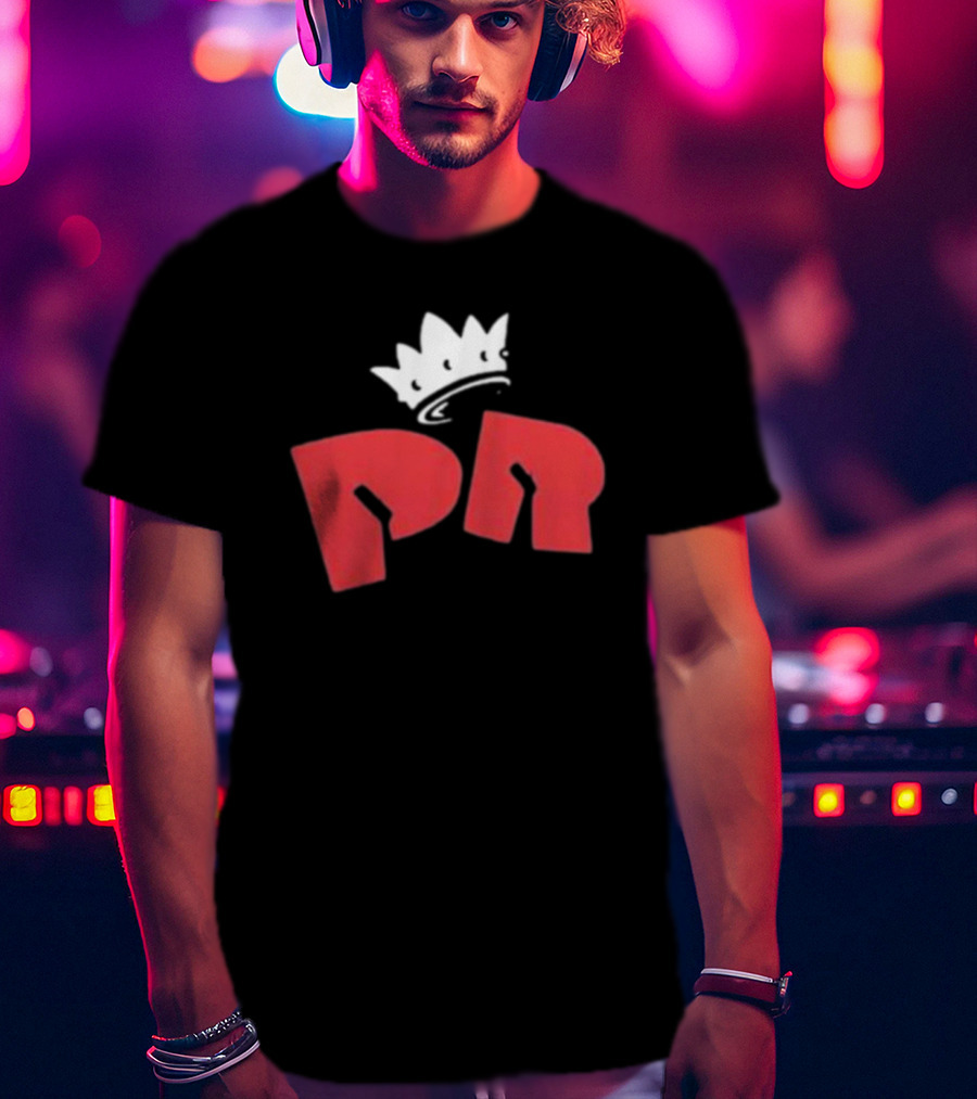PR Merchandise New Caps Patricio Rey Red Logo Crown T-Shirt