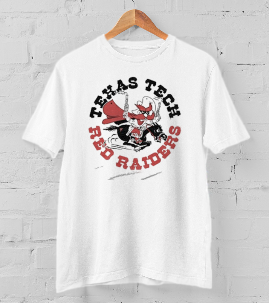 Texas Tech Masked Rider Red Raiders Circle T-Shirt