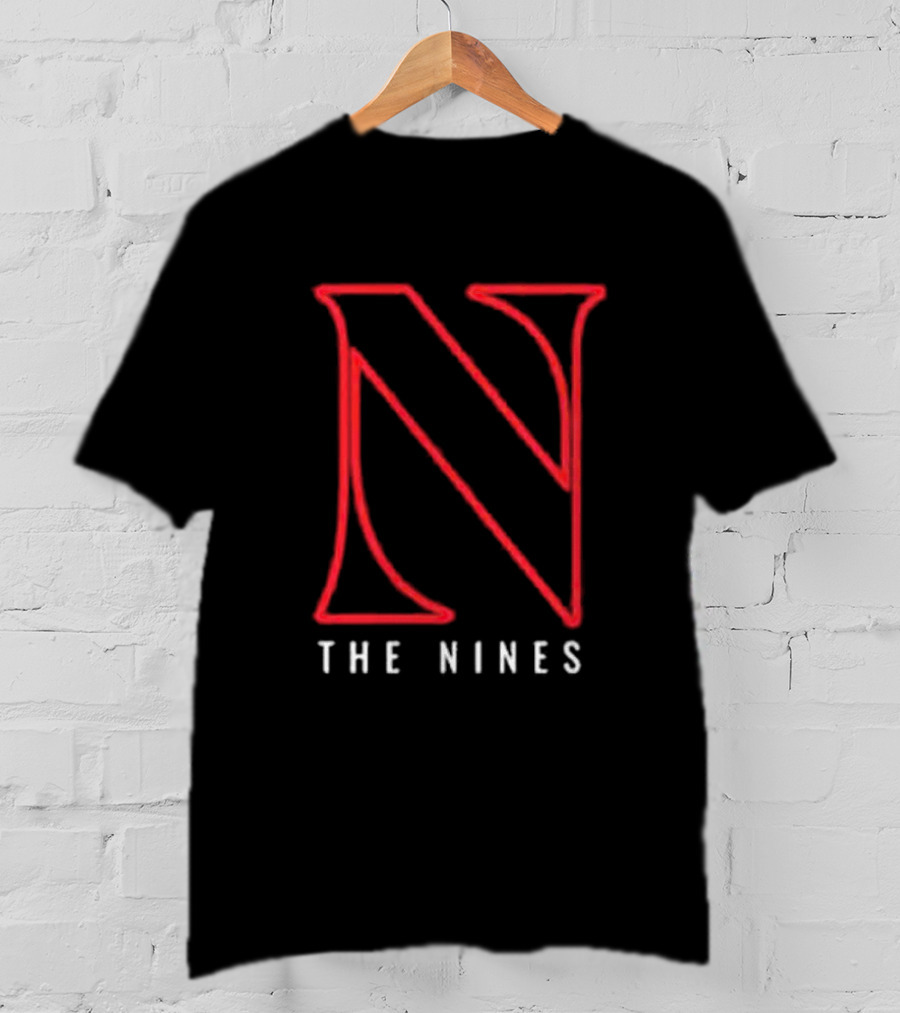 The Nines Neon Style Bold Red Letter N T-Shirt