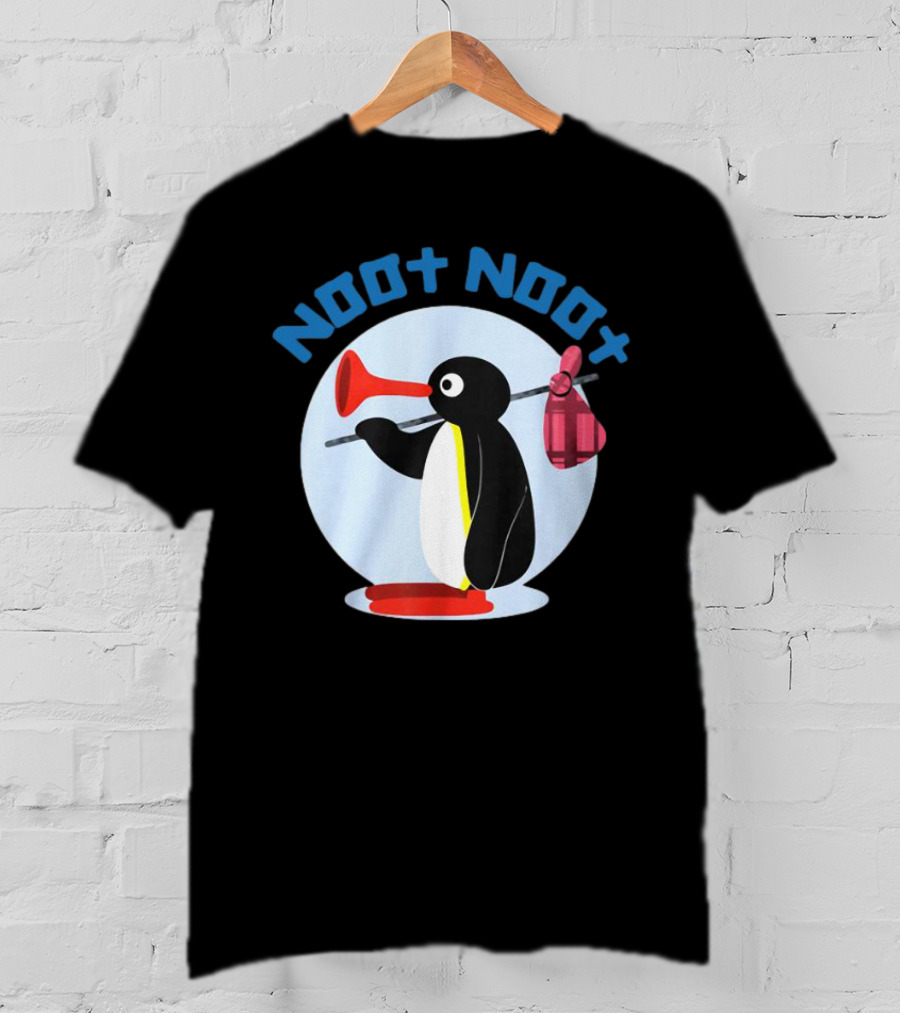 NOOT NOOT Pingu Penguin Red Horn Backpack Circle T-Shirt