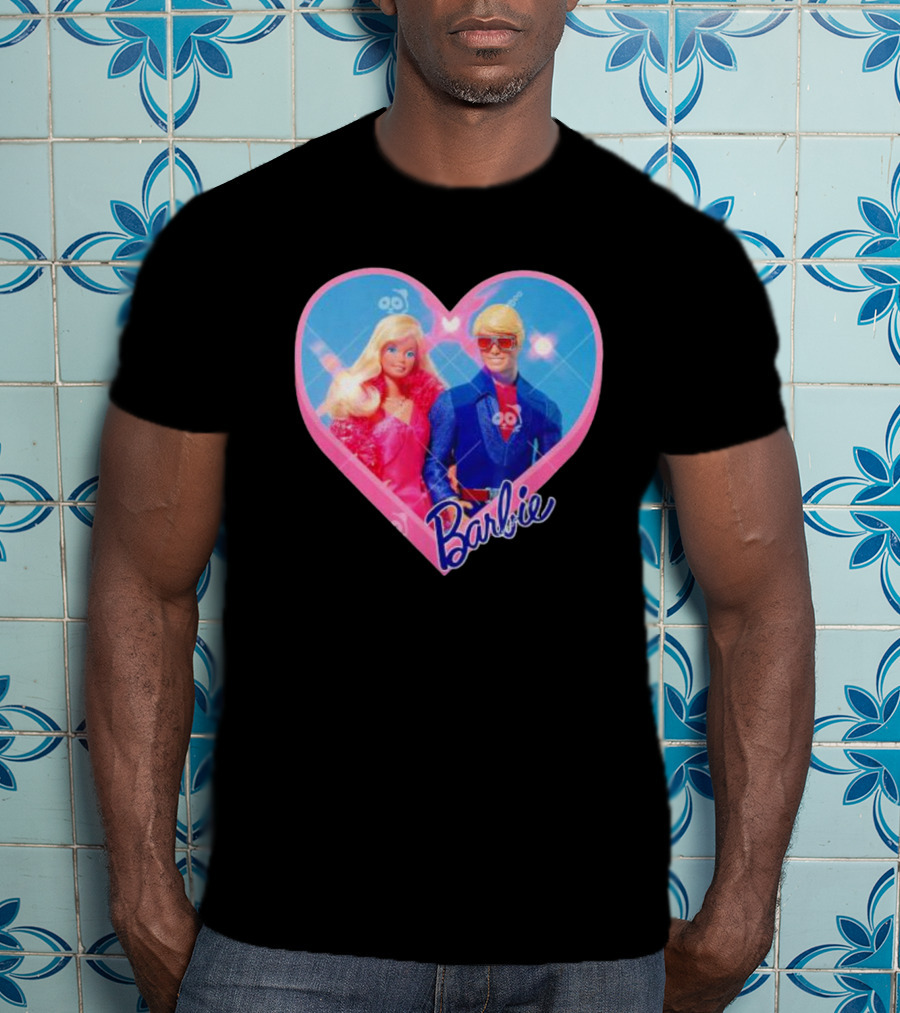 Barbie Ken Heart Valentines Love T-Shirt