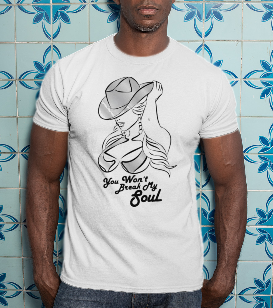 Beyonce Renaissance You Won't Break My Soul Cowgirl Fashion T-Shirt