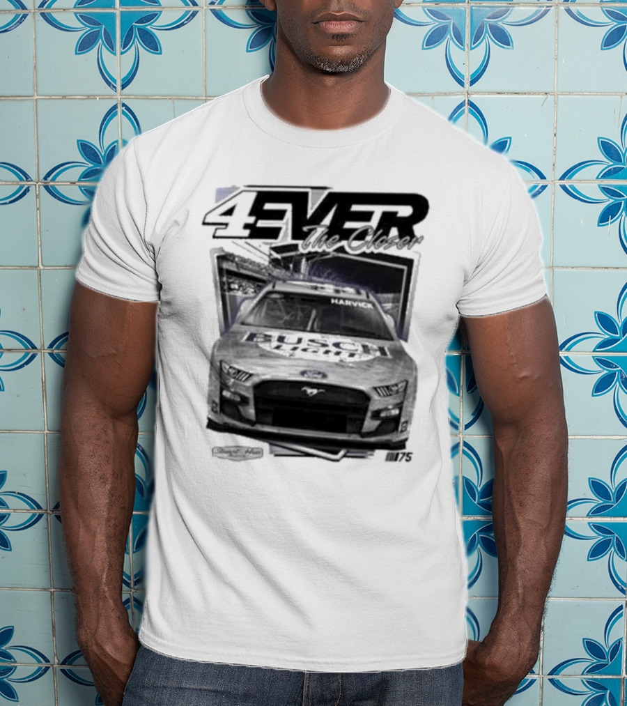 4Ever The Closer Kevin Harvick Busch Light Stewart-Haas Racing #4 75 T-Shirt