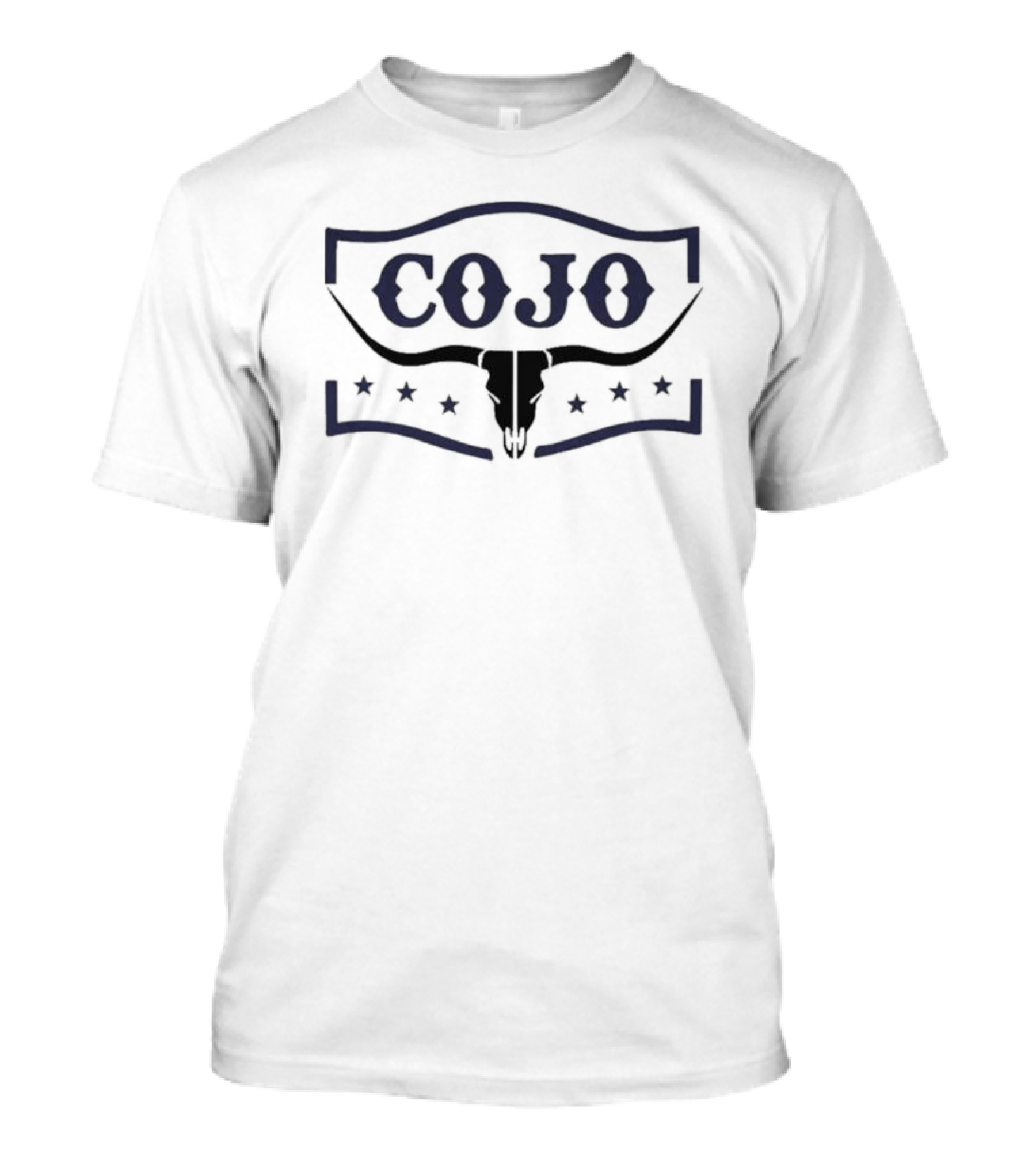 Luke Combs Cojo Western Longhorn Stars Badge T-Shirt