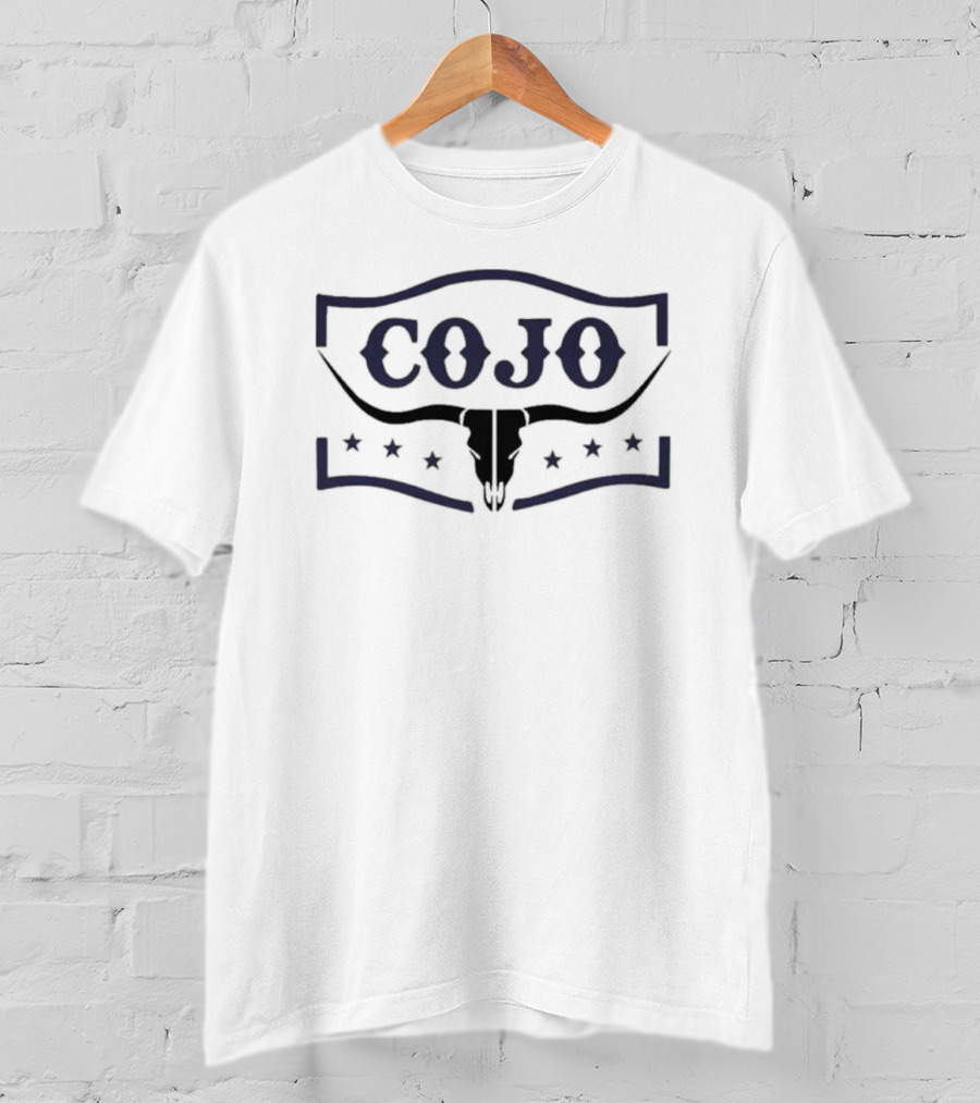 Luke Combs Cojo Western Longhorn Stars Badge T-Shirt