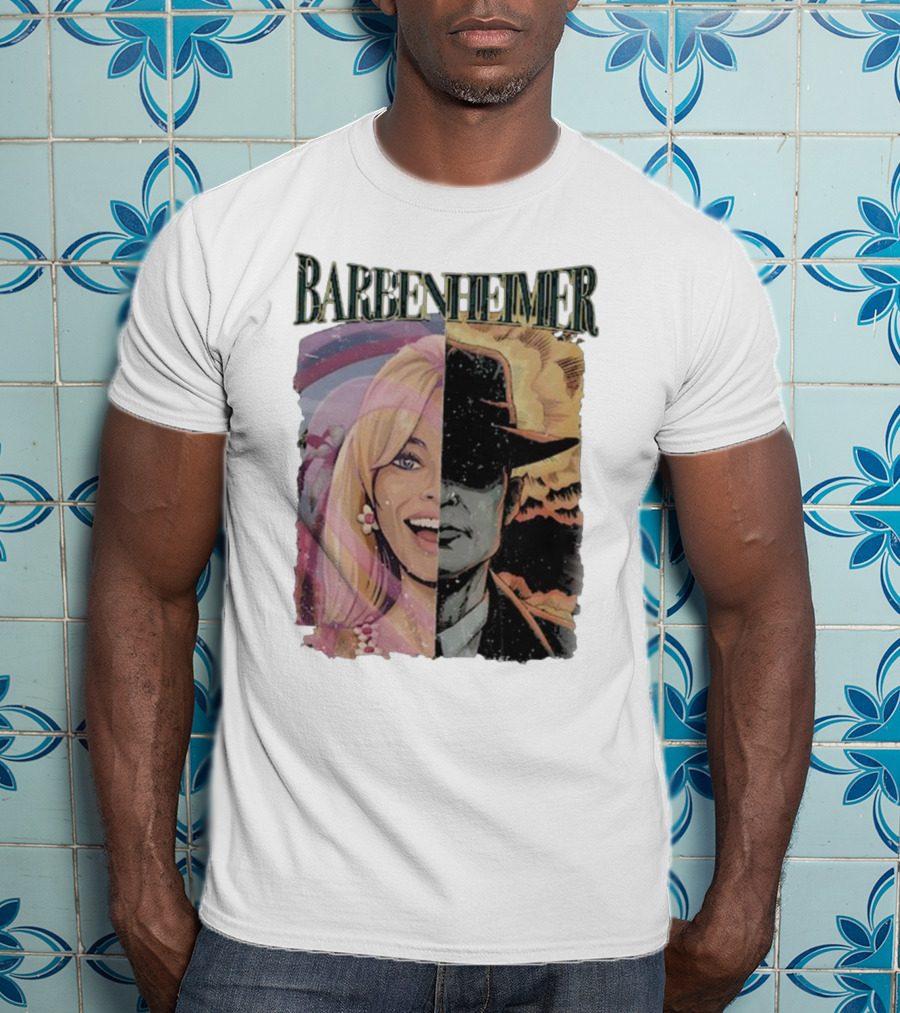 Barbenheimer Vintage I Survived Barbie Oppenheimer Fusion Uk Best Bernheimer India T-Shirt