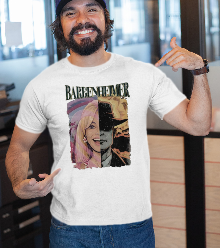 Barbenheimer Vintage I Survived Barbie Oppenheimer Fusion Uk Best Bernheimer India T-Shirt