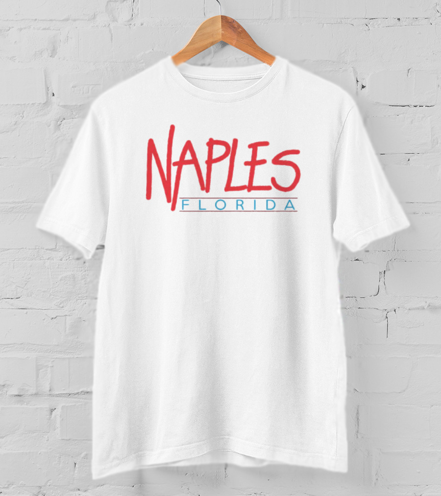 NAPLES FLORIDA Retro 80s T-Shirt
