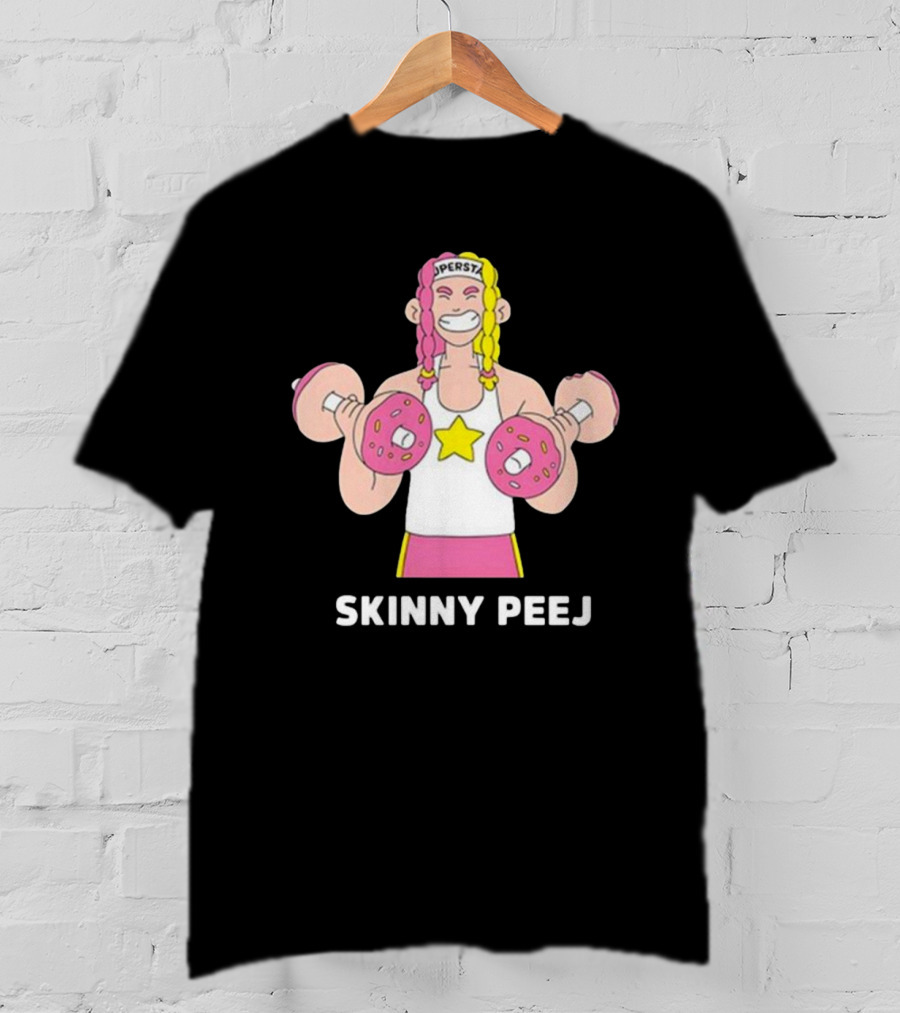 Skinny Peej Lifting Donut Weights Superstarz T-Shirt