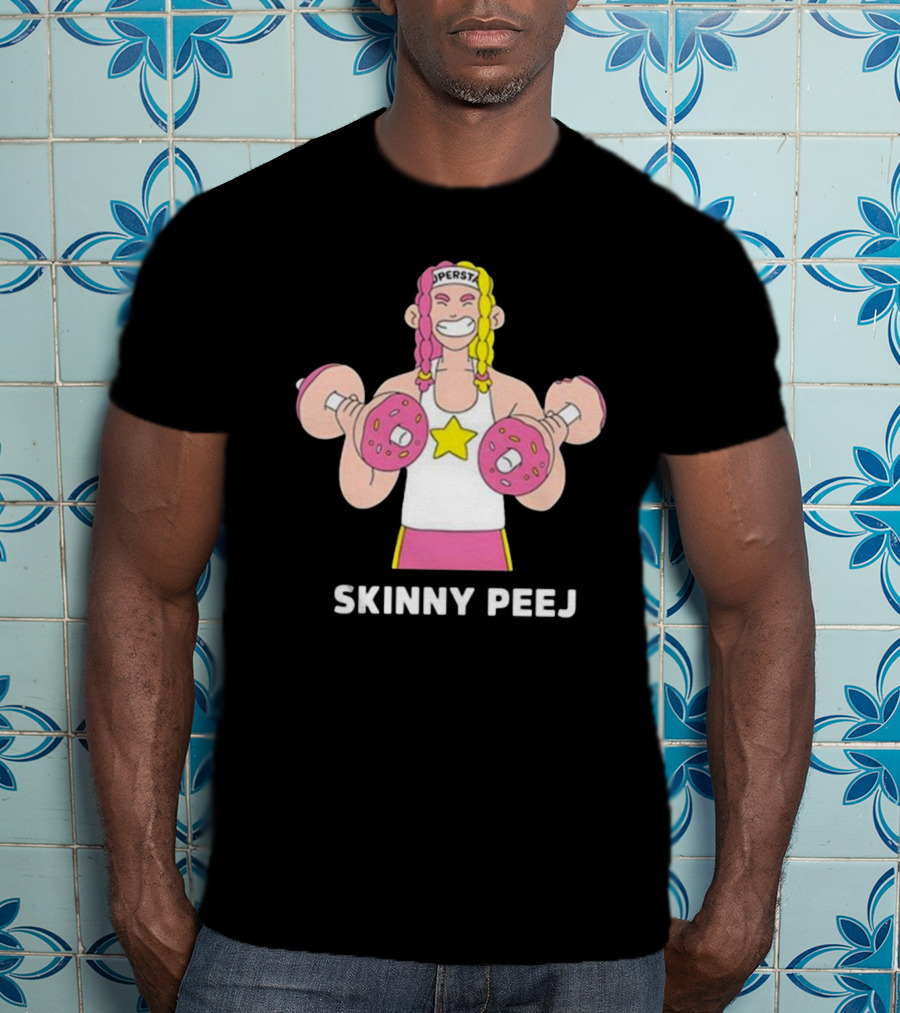 Skinny Peej Lifting Donut Weights Superstarz T-Shirt