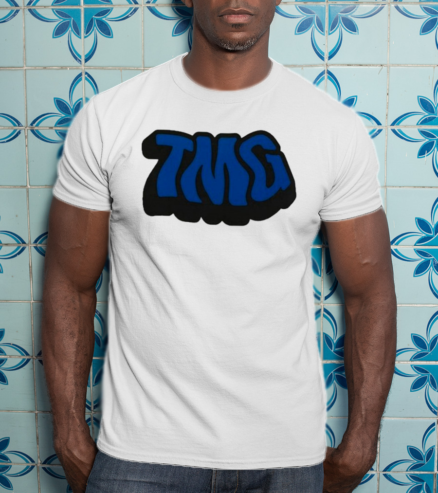 TMG Wobble Vibrant Blue T-Shirt