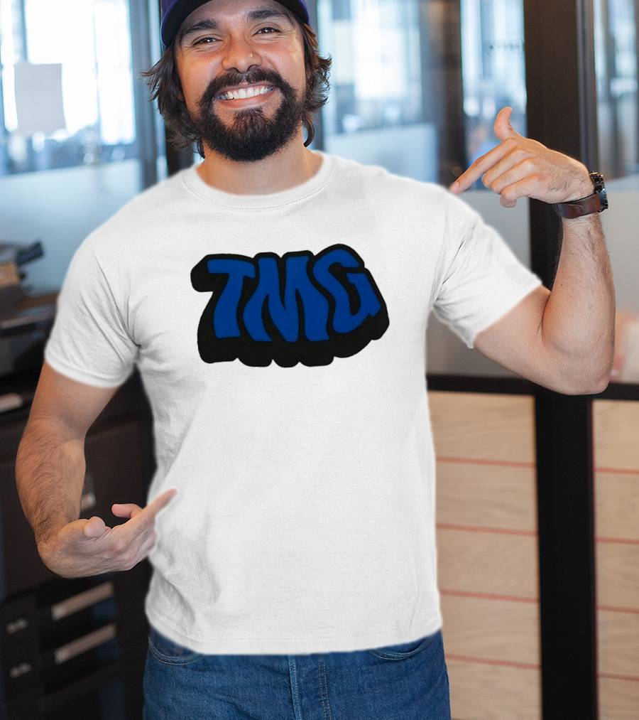 TMG Wobble Vibrant Blue T-Shirt