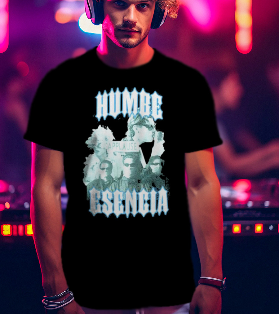 HUMBE APPLAUSE ESENCIA Vintage Aesthetic Collage T-Shirt