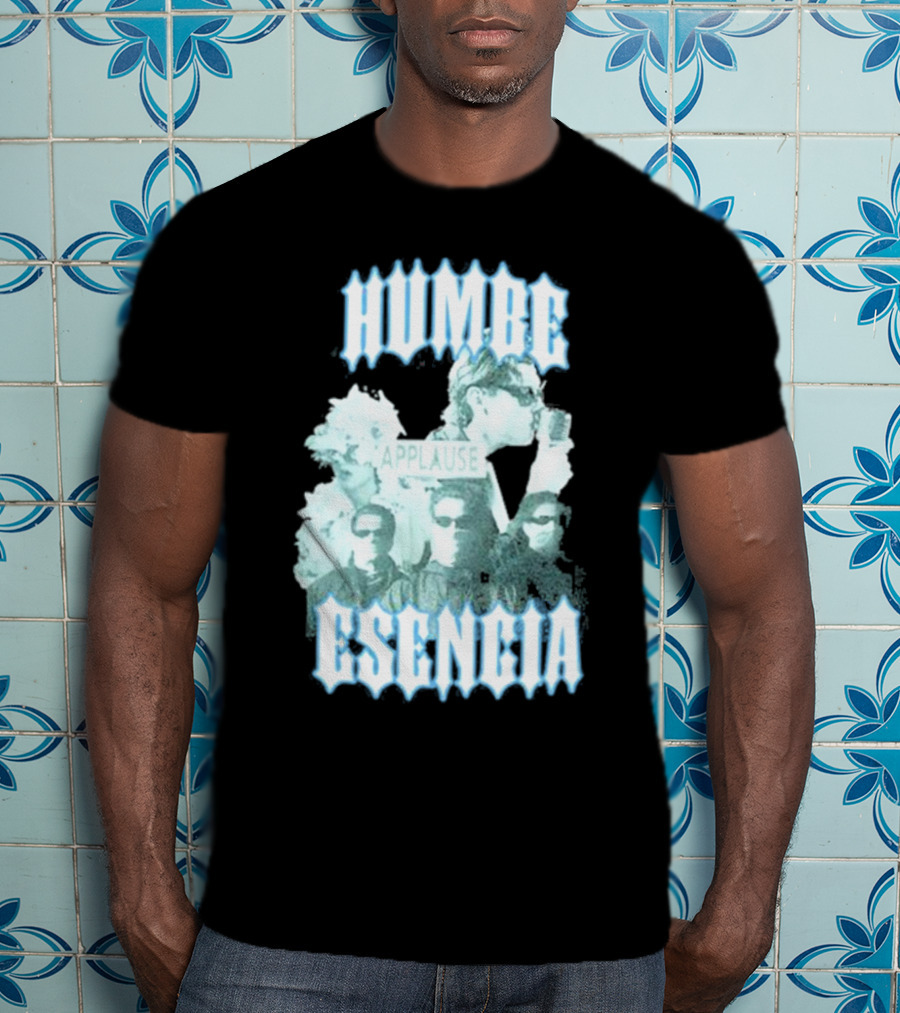 HUMBE APPLAUSE ESENCIA Vintage Aesthetic Collage T-Shirt