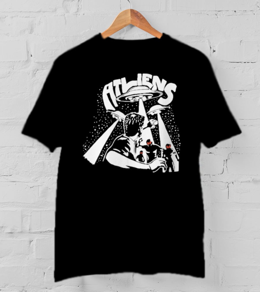 ATLien Abduction Escape With UFO Beam Encounter T-Shirt