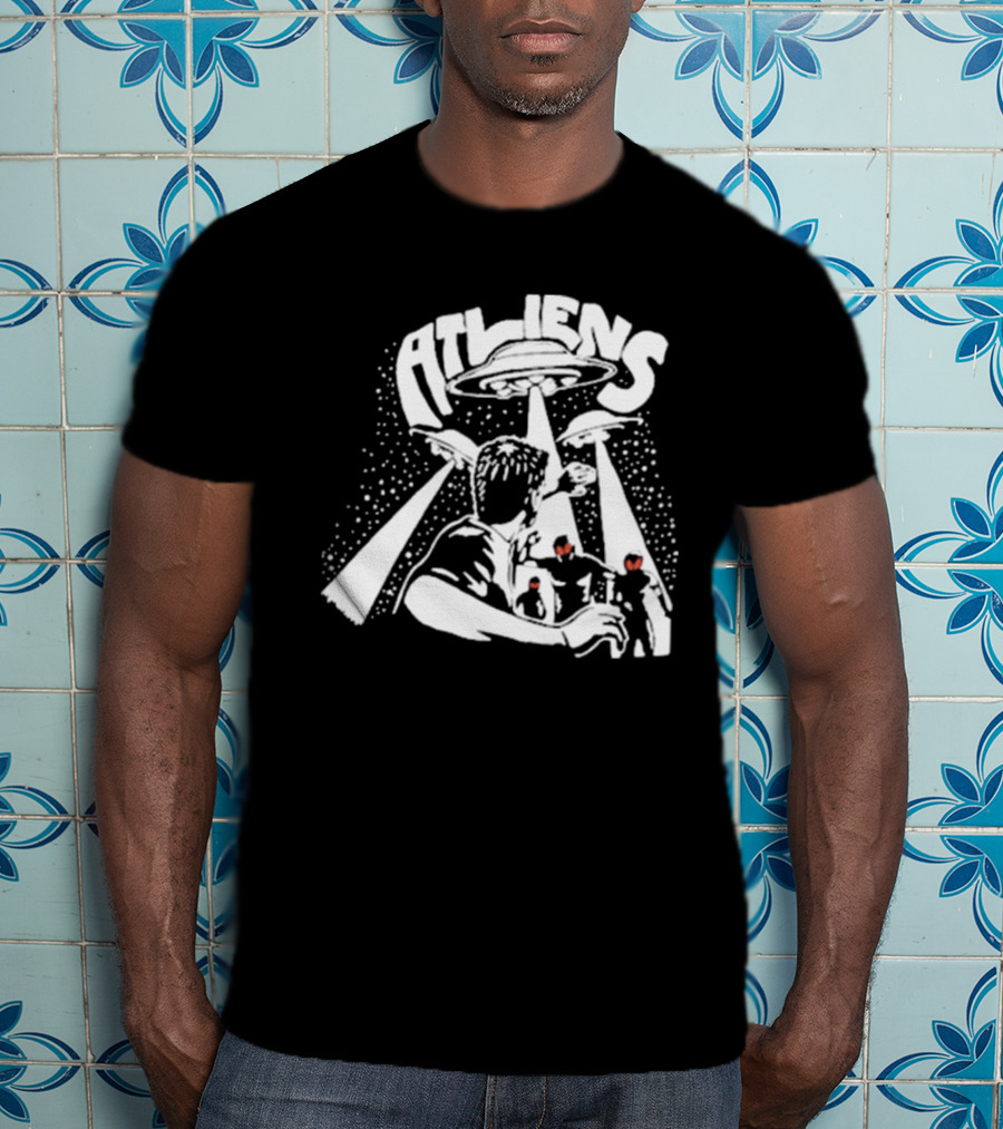 ATLien Abduction Escape With UFO Beam Encounter T-Shirt