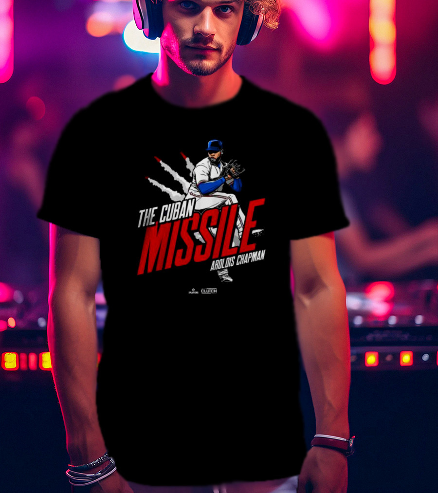 The Cuban Missile Aroldis Chapman Baseball Pitcher T-Shirt