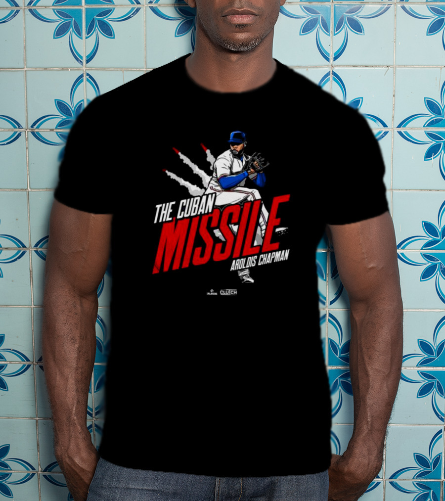 The Cuban Missile Aroldis Chapman Baseball Pitcher T-Shirt